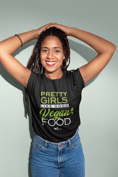 Pretty Girls Like Good Vegan Food T-Shirt